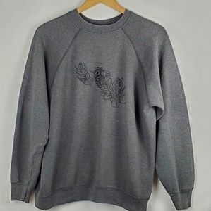 VTG Sweato Apparel 🖤 Gray Sweatshirt. Made in USA.